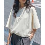 tシャツ ヘンリーネック ドロップショルダー オーバーサイズ半袖Tシャツ レディース メンズ