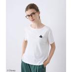 tシャツ Mickey Mouse／刺しゅうTシャツ「接触冷感」 レディース