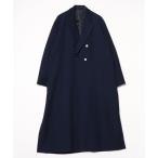 [tk.TAKEO KIKUCHI] Пальто Честерфилд 03 темно-синий мужской 