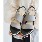 サンダル ラウンドトゥ ダブルベルト カジュアルサンダル「日本製」 レディース