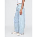 「GAP」 デニムパンツ 25 ライトインディゴブルー レディース