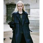 「NOISE MAKER」 トレンチコート 36 ネイビー レディース