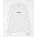 「Abercrombie&Fitch」 長袖Tシャツ M ホワイト メンズ