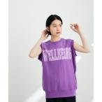 [ADAM ET ROPE'] тренировочный cut and sewn FREE лиловый женский 