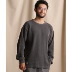「schott」 長袖Tシャツ L ブラック メンズ