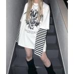 「MAROCORE」 長袖Tシャツ L ホワイト メンズ
