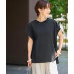 tシャツ 「再入荷 / 汗シミ防止!」オーガニックコットン汗ジミタックプルオーバー レディース