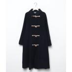 ショッピングダッフル 「LOISIR」 ダッフルコート 38 ネイビー レディース