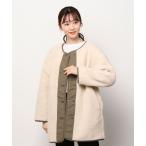 [B:MING by BEAMS] no color пальто SMALL слоновая кость женский 