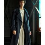 [EMMA CLOTHES] тренчкот L темно-синий мужской 