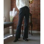 「UNE MANSION」 ブーツカットデニムパンツ LARGE ブラック レディース