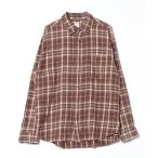 「Ungrid」 長袖ネルシャツ MEDIUM ブラウン レディース
