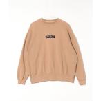 [RVCA] вышивка тренировочный cut and sewn X-SMALL orange мужской 
