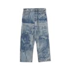 ジーンズ OVERALL LASERED RELAXED FIT 13 OZ DENIM PANTS メンズ