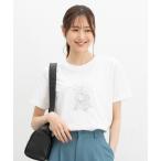 tシャツ 「ハニさら・接触冷感・UVカット」香水プリントTシャツ レディース
