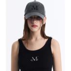キャップ 帽子 「MUCENT」シグネチャー ベースボールキャップ MUCENT SIGNATURE BALL CAP レディース