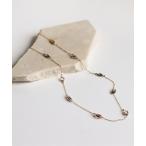 ネックレス マルチカラー ストーン ネックレス | K10YG レディース メンズ