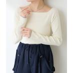 tシャツ オフショルニット/WEB限定 レディース