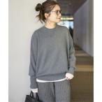 ニット セーター 「WEB限定追加」ウォッシャブルTEXBRIDクループルオーバー レディース