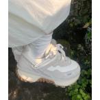 「UGG」 ローカットスニーカー 24.5cm ライトベージュ レディース