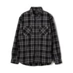 「schott」 長袖シャツ - ブラック メンズ