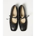 ショッピングバレエ バレエシューズ パンプス ギャザートップバレエフラット10↑