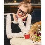 ショッピングカップ tシャツ 「至福のパルフェコレクション」袖シャーリングカップ付きテレコロンTEE レディース