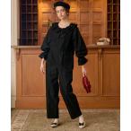  брюки платье [BONLECILL noir] гонки la полный оборка все в одном | брюки платье 