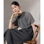 ドレス レース バルーン トップス シンプル ワンピース ドレス 結婚式 オケージョン お呼ばれ