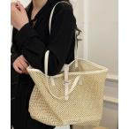 トートバッグ メッシュストローバッグ レディース