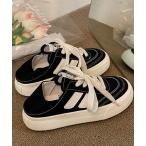 ショッピング厚底 スニーカー スニーカー 配色デザイン厚底スニーカー レディース