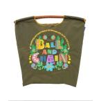 エコバッグ 「Ball&Chain」shopping bag-FLOWER FONT(M)