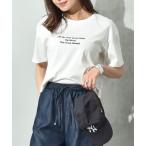 tシャツ 刺繍ロゴＴ レディース