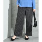 パンツ 圧縮ニット柄アソートワイ