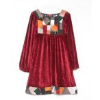 「AHCAHCUM.muchacha」 長袖ワンピース 1 レッド レディース