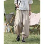  брюки боковой шнур дизайн широкий брюки женский мужской 