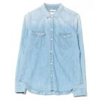 「American Eagle」 長袖シャツ S ブルー レディース