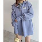 [w closet] тренировочный cut and sewn FREE голубой женский 