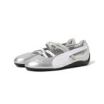 スニーカー PUMA / スピードキャット バレエ メタリック スニーカー レディース