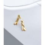 ピアス ノットリボンピアス レディース