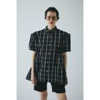 ブラウス シャツ Side gather Aline blouse サイドギャザーAラインブラウス レディース