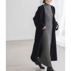 コート アウター 「追加」Super160sリバーフーディーコート レディース