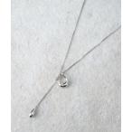 ネックレス 「2WAY」Y字しずくメタルネックレス レディース