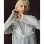ドレス Big collar A-line dress