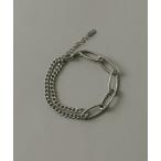  браслет нержавеющая сталь овальный цепь комбинированный браслет мужской 