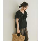 tシャツ フリルTシャツ レディース