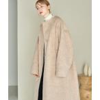 「hinari」 ノーカラーコート FR