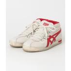 「Onitsuka Tiger」 ローカットスニーカー 24.5cm ベージュ レディース