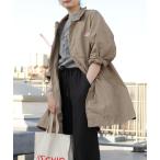 「DANTON」 ステンカラーコート 38 ベージュ レディース