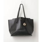 「FURLA」 ワンポイントハンドバッグ - ブラック レディース